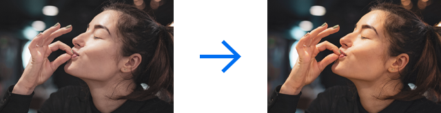 Parandatud vana pleekinud foto