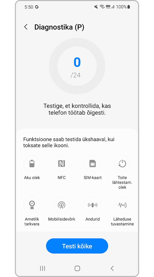 Diagnostikafunktsioonid