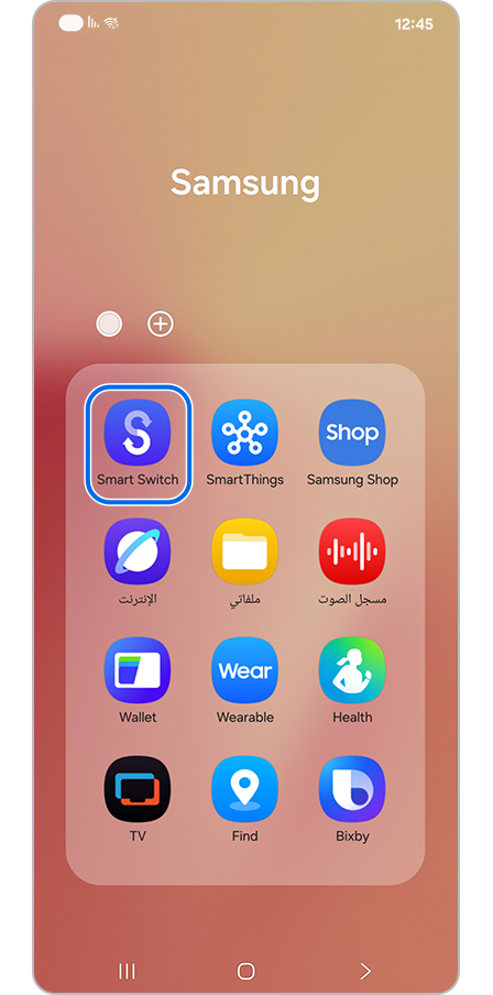 اختيار Smart Switch