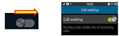 كيف يمكن تفعيل ميزة "انتظار المكالمات" على نظام Bada 2.0؟