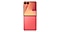 Se ve un móvil plegable Galaxy Z Flip7 desde detrás en Rojo Coral