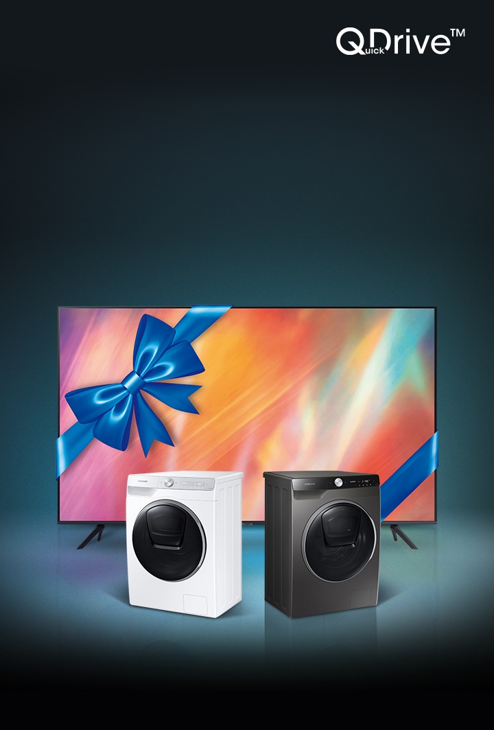 Al comprar una lavadora o lavasecadora Samsung QuickDrive™