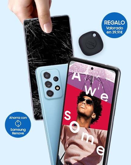 50€ en con el plan renove al comprar el A52 | A52 5G*
