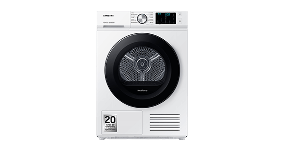 Secadora BESPOKE 9kg Blanco DV90BBA245AW