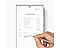 Galaxy Note20 Ultra 5G con un contrato en pantalla y una mano con S Pen firmando una firma digital.