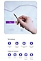 Una mano sosteniendo S Pen y usando Air Actions para controlar una presentación. Las Air Actions se enumeran: una flecha hacia arriba para subir el volumen, flecha hacia abajo para bajar el volumen, flecha hacia la izquierda para reproducir la pista anterior y flecha hacia la derecha para reproducir la siguiente pista. Se enumeran nuevas acciones aéreas: una flecha hacia la izquierda y hacia la derecha para Atrás, flecha hacia arriba y hacia abajo para Inicio, flecha hacia la derecha y hacia la izquierda para Recientes, flecha hacia abajo y hacia arriba para Selección inteligente, y zig zag para Escritura en pantalla.