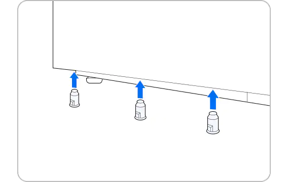 op maat koelkast onderste deurpaneel montage