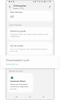 Option Cycle téléchargé mise en évidence dans le menu Lave-vaisselle de SmartThings