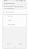 Liste des cycles de lavage téléchargés dans l'application SmartThings