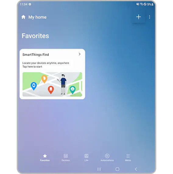 Cómo encontrar un S Pen Pro conectado a tu Galaxy Z Fold3 con SmartThings