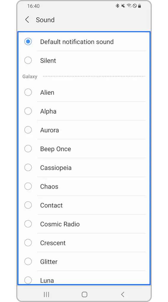 Cómo personalizar con archivos de música el sonido de las notificaciones de tu smartphone Galaxy