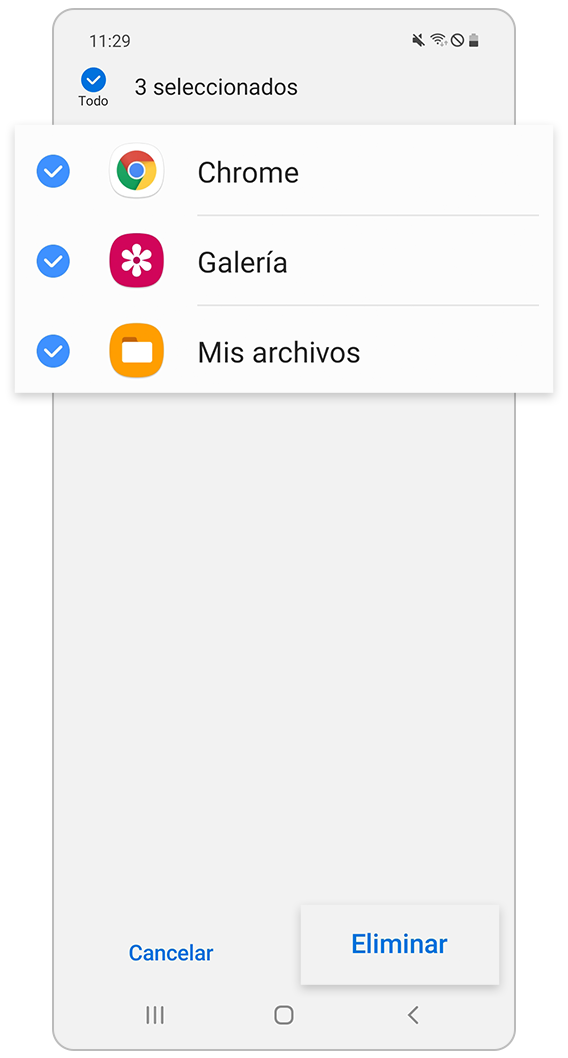 Eliminar aplicaciones GPS