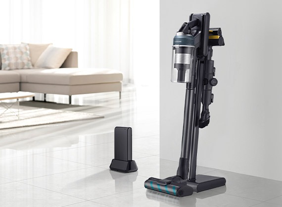 Jet 95 se coloca en la Estación Z y el kit de carga de la batería está en el lateral.