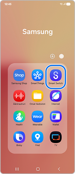 Napauta Smart Switch