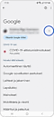 Valitse tässä näytössä "Kirjaudu Google-tilille".