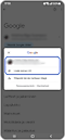 Valitse Google-tili, jota haluat käyttää.
