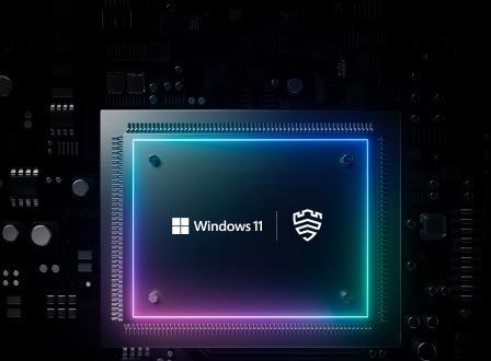 Puce de sécurité Windows 11 avec Knox pour les Galaxy Book.