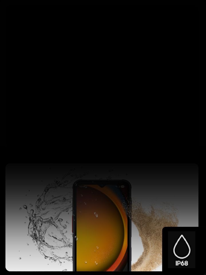 Smartphone Samsung Galaxy XCover 7 Pro résistant à l’eau et à la poussière avec certification IP68