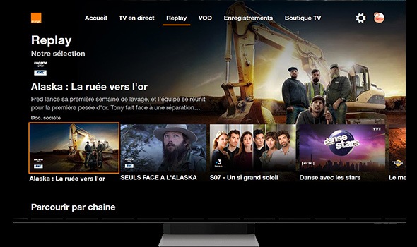 Replay d'Orange TV