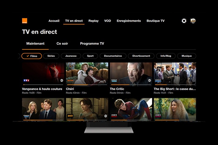 Interface TV direct