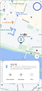 Sélection de l'icône Plus d'option de SmartThings Find