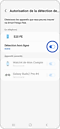 Sélection des appareils à localiser via l'application SmartThings Find