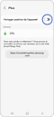 Activation du Partage de la position d’un appareil sur l’application SmartThings Find