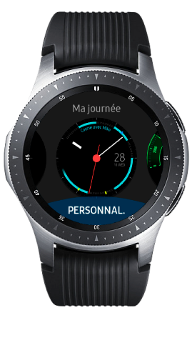 Appuyez sur personnaliser