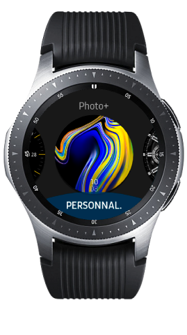 Personnaliser sur Photo+