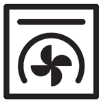 Logo de chaleur par le haut + convection