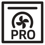 Logo de rôtissage pro