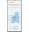 Icône Entrée entourée d'un cadre bleu dans l'application SmartThings