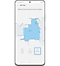 Icône Renommer entourée d'un cadre bleu dans l'application SmartThings