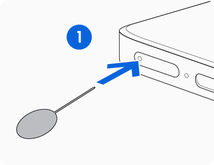 Comment retirer la carte SIM ou USIM de mon Galaxy S9 ?