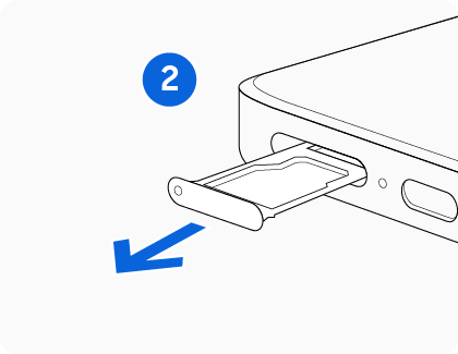 Comment retirer la carte SIM ou USIM de mon Galaxy S9 ?