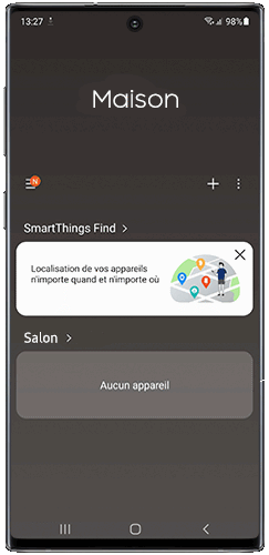Installer SmartThings Find sur mon smartphone Galaxy