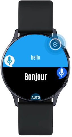 Image décrivant comment régler les paramètres de Watch Translator