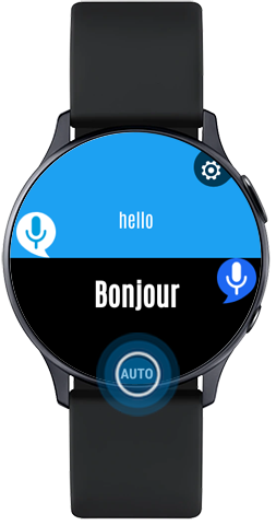 Image décrivant comment faire pour la Galaxy Watch Active2 détecte la langue automatiquement