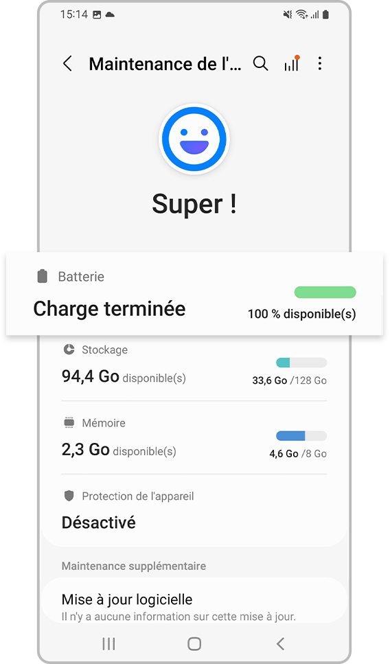activer le chargement rapide étape 2