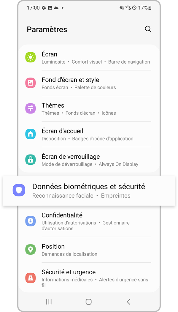 reconnaissance d’empreinte digitale - étape 1