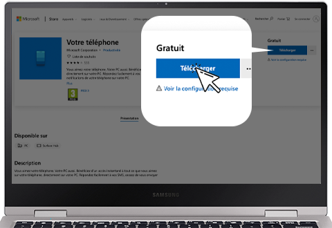Activez Lien vers Windows sur votre ordinateur