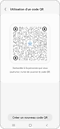 Aperçu d'un QR code d'invitation à SmartThings
