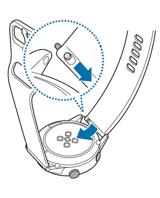 Fixez le nouveau bracelet