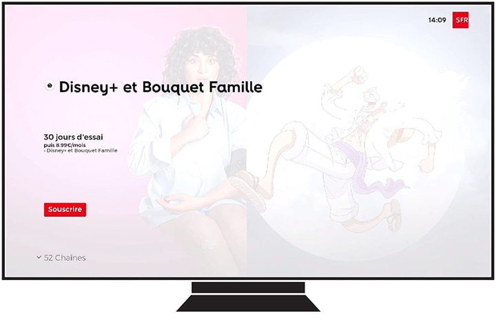 L’offre « Disney+ et Bouquet Famille »