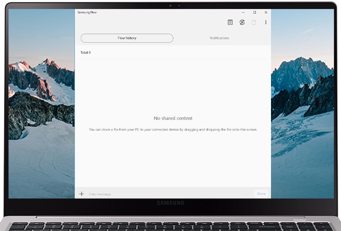 L’installation est terminée après la connexion des deux appareils