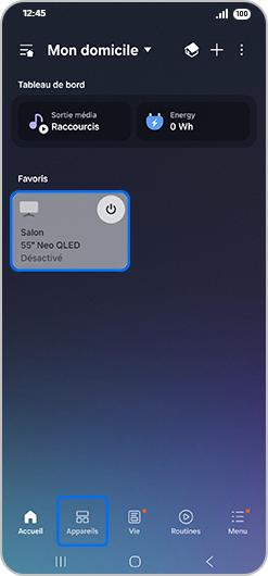 Configurer la Télécommande mobile sur votre appareil