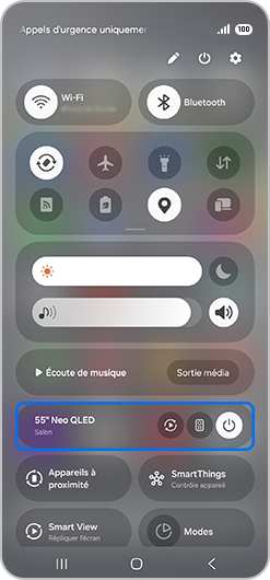 Configurer la Télécommande mobile sur votre appareil