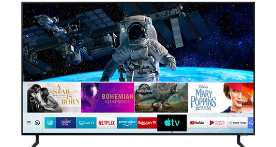 Samsung 1er marque à intégrer l’application Apple TV