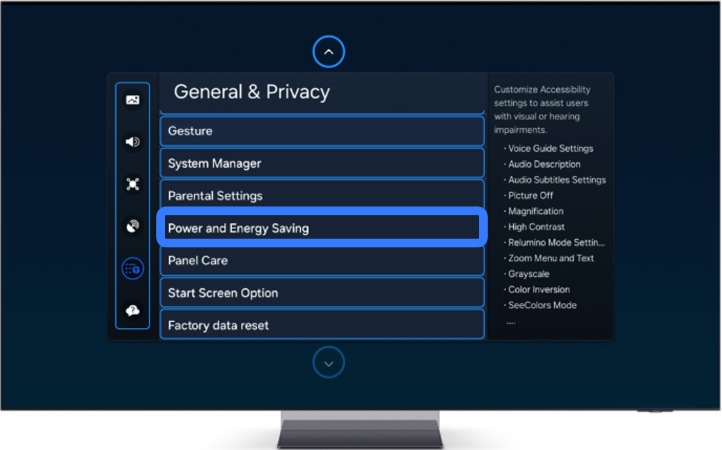 Power and energy saving