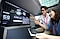 In October of 2014, for the first time in the industry's history, Samsung Electronics took 5G technology out of the lab and demonstrated its use in a vehicle moving at 100 km/h.